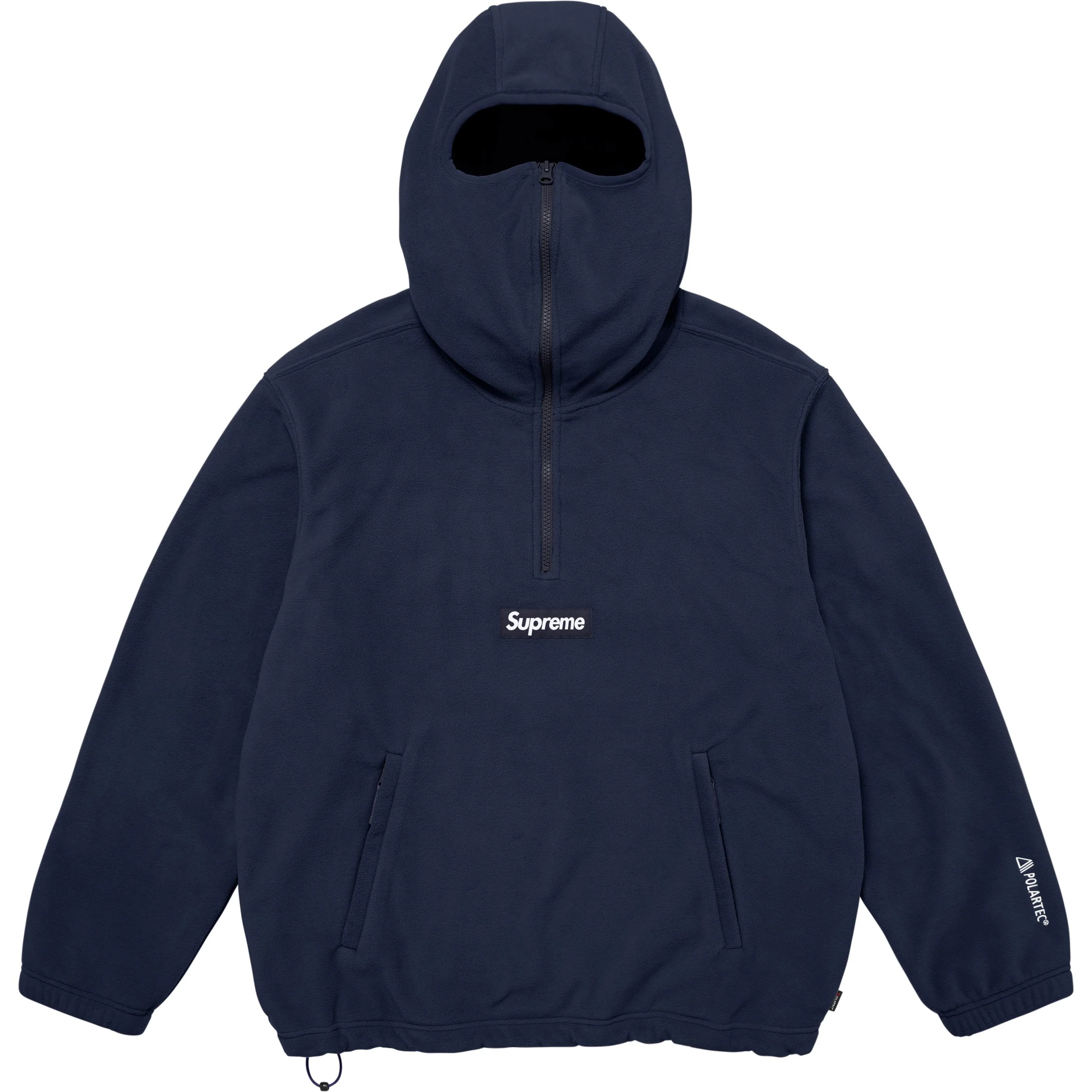 Polartec® Face Mask Half Zip Hooded Sweatshirt view 8